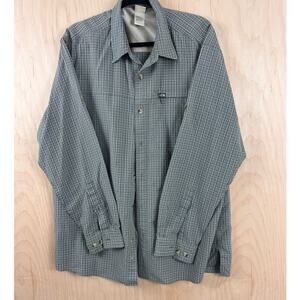 The North Face Plaid Button Up Shirt Mens XL Long Sleeve Outdoor Hiking